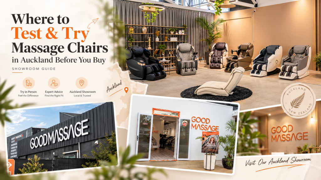 Where to Test & Try Massage Chairs in Auckland Before You Buy